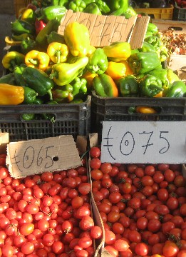 Na targu warzywnym w Ostuni (Foto JSS)