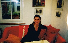 Graziella Rossi w naszym mieszkaniu (Foto JSS)