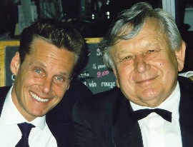 Leonard Å�ukaszek z synem Christianem